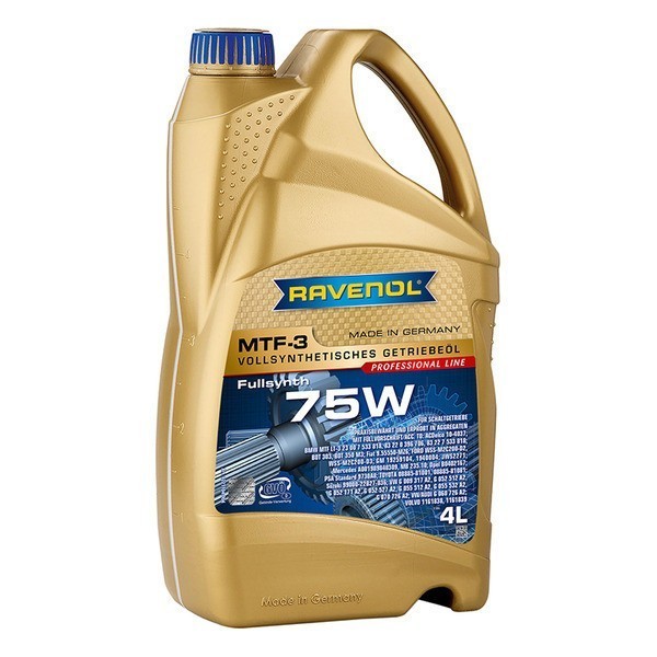 RAVENOL MTF-3 75W Масло трансмиссионное (4л)