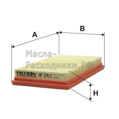 Фильтр воздушный AP124/1 FILTRON Nissan Note/Tiida 2006-