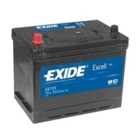 EXIDE АКБ Excell (EB705) 70 А/ч (+/-) 12V 540A Азия