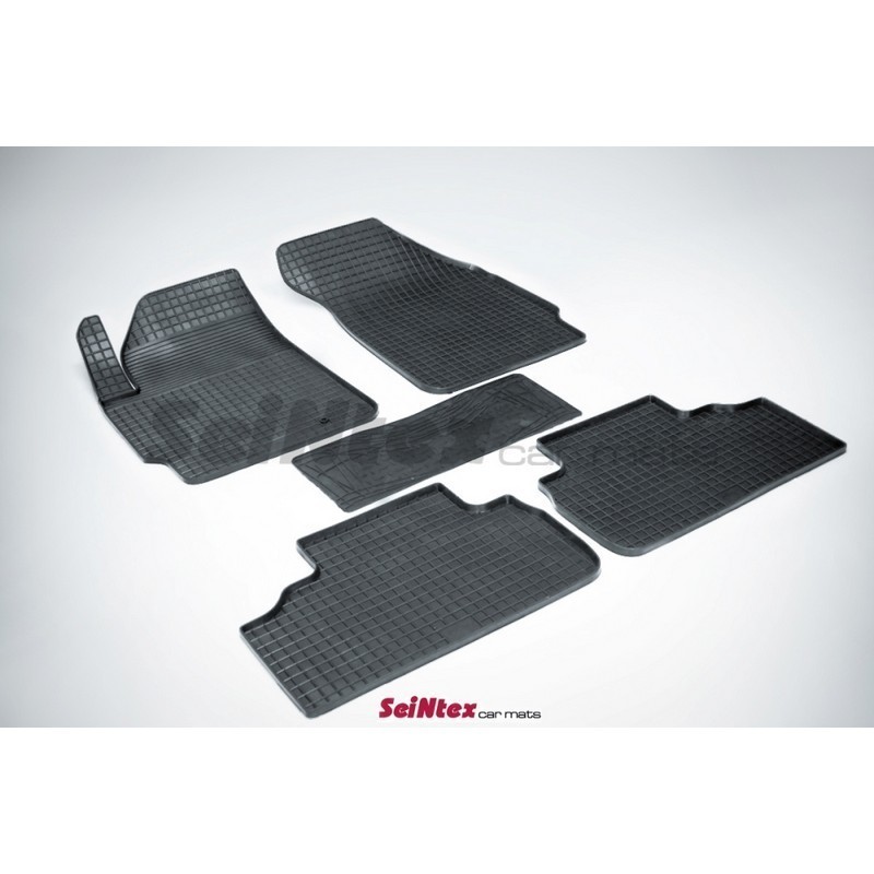 Коврики резиновые с рисунком "Сетка" FORD ESCAPE 2007-2012 (комплект) SEINTEX 00866