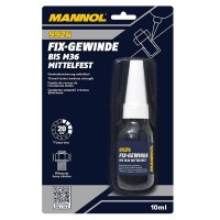 Фиксатор резьбы демонтируемый Mannol Fix-Gewinde mittelfest (10мл) 2411