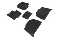 Коврики 3D EVA "РОМБ" Mercedes-Benz GLE II (V167) 2018-н.в. черные (комплект) 95614 SEINTEX