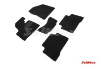 SEINTEX Ворсовые коврики LUX HYUNDAI SANTA FE III (комплект) 89688 (2012-)