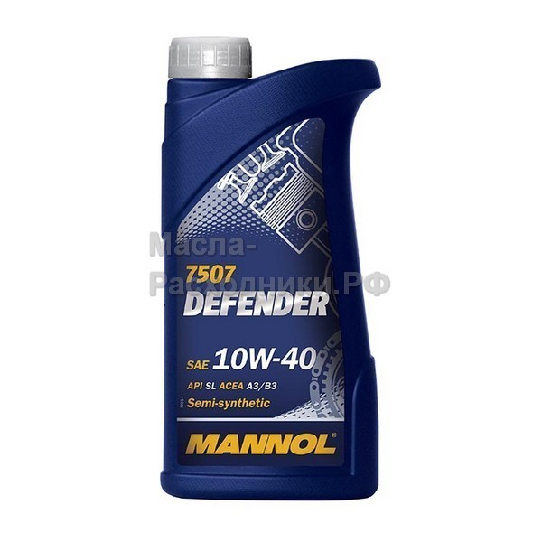 Масло моторное MANNOL Defender 10W-40 (1л) 1147