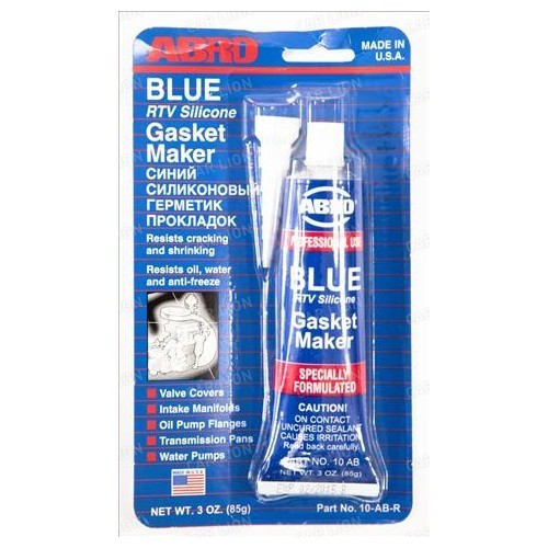 ABRO Герметик прокладок высокотемпературный (синий) 85 гр U.S.A. 10ABR