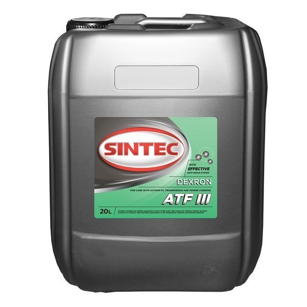 Масло трансмиссионное SINTEC ATF ІІI (20л) 900266