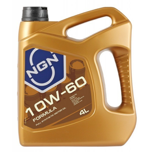 NGN FORMULA 10W-60 SL/CF Масло моторное (4л) V172085326