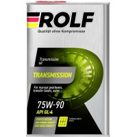 Масло трансмиссионное ROLF Transmission 75W-90 GL-4 (1л) 322308