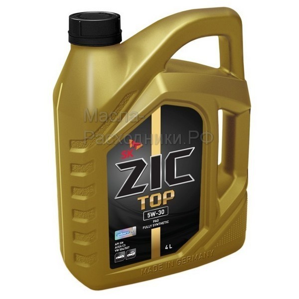 Масло моторное Zic TOP 5W-30 SM/CF (4л) 162901