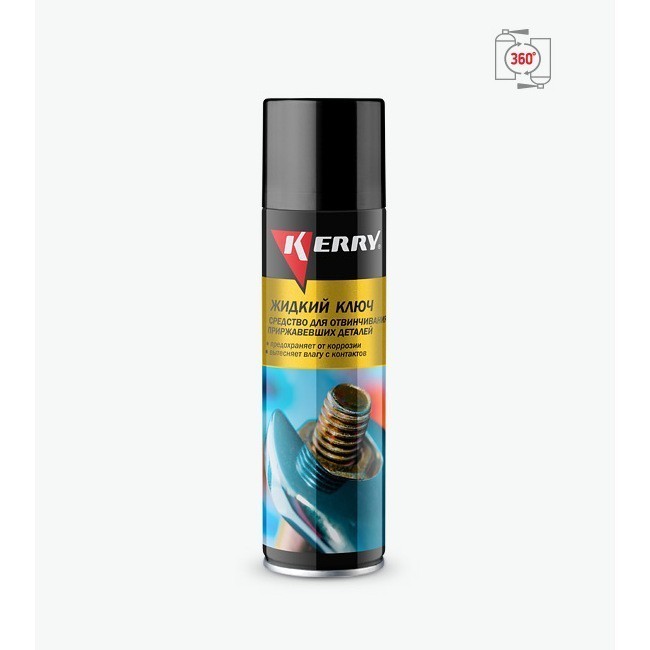 940 Kerry Жидкий ключ "Клапан 360" 335мл KR940