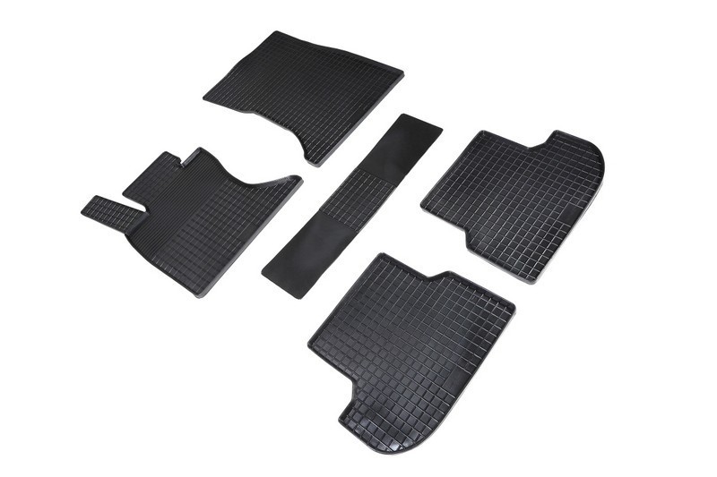 Коврики резиновые с рисунком "Сетка" BMW 5 Ser F-10 4WD 2013- (комплект) SEINTEX 85809