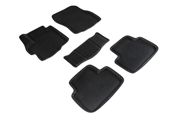 Коврики 3D EVA "РОМБ" Mitsubishi ASX 2010-н.в. черные (комплект) 95325 SEINTEX