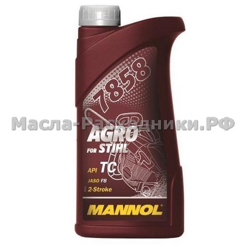 Масло для двухтактных двигателей MANNOL 2-Takt Agro for Stihl (1л) 1982