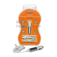 Зарядное устройство автомобильное USB для IPhone 5, 6 AIRLINE ACHUI06