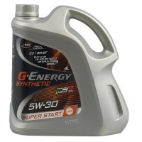 Масло моторное G-Energy Synthetic Super Start 5W-30 (АКЦИЯ 4л + 1л) 253142448