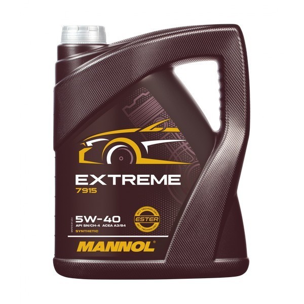 MANNOL 7915 масло моторное Extreme 5W-40 SN/CF A3/B4 (5л) 1022