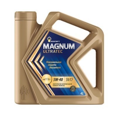 Масло моторное Rosneft Magnum Ultratec 5W-40 SN/CF (4л) 40815442