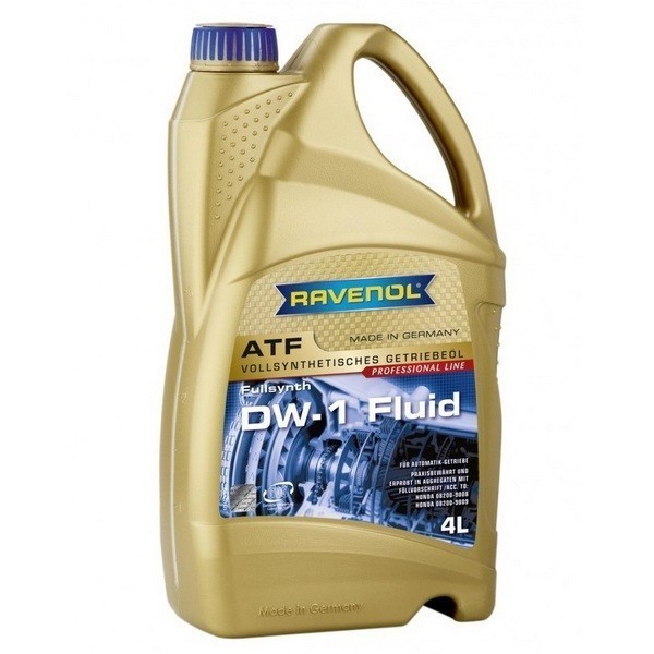 Жидкость трансмиссионная Ravenol ATF DW-1 Fluid (4л)  1211125-004-01-999