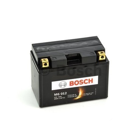 BOSCH Аккумулятор МОТО M6 GEL 12V 9Ah 200A (+/-) 0092M60120