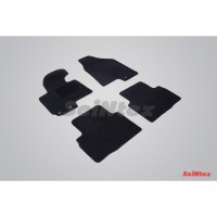 Ворсовые коврики LUX HYUNDAI ix 35 2010-2015 (комплект) SEINTEX 82759