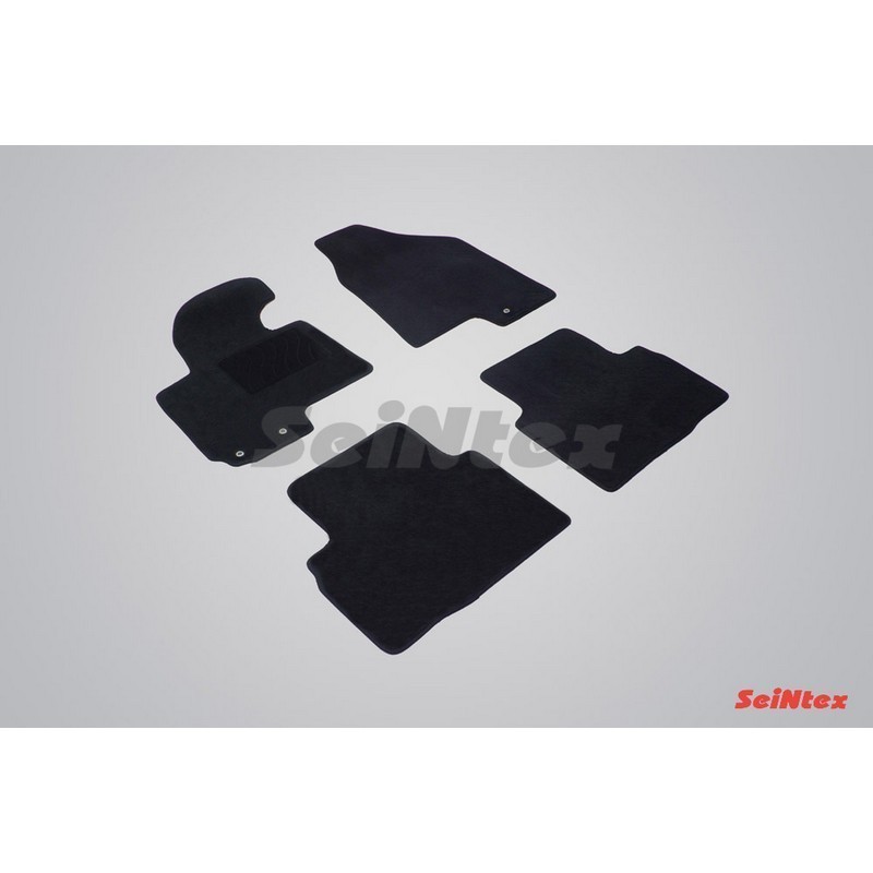 Ворсовые коврики LUX HYUNDAI ix 35 2010-2015 (комплект) SEINTEX 82759