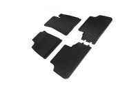 SEINTEX Коврики резиновые с рисунком "Сетка" RENAULT SCENIC 1995-2003 (комплект) 89367