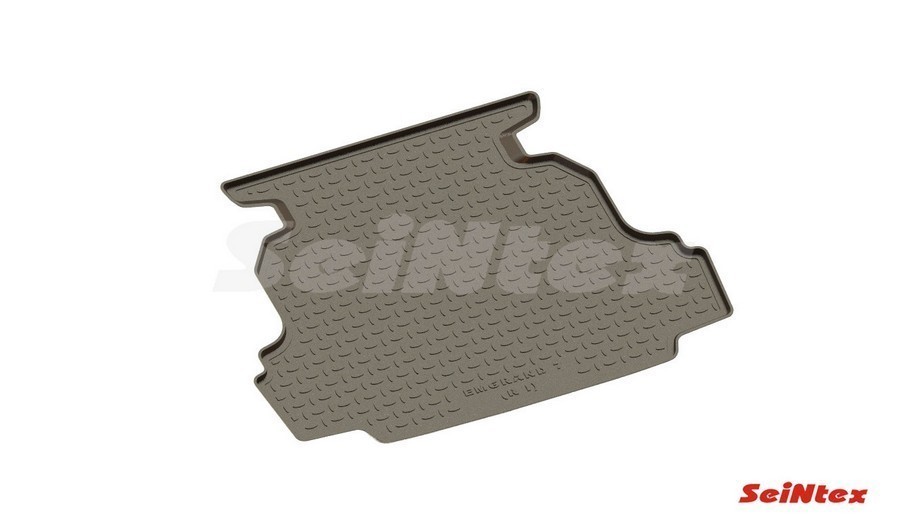SEINTEX Коврик в багажник GEELY EMGRAND sedan (полимерный) черный (шт) (2018-) 92262
