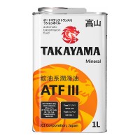 Масло трансмиссионное TAKAYAMA ATF III (1л) 605600