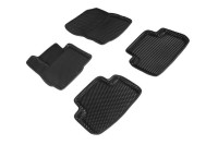 Коврики 3D EVA "РОМБ" Mitsubishi Eclipse Cross 2017-н.в. черные (комплект) 95322 SEINTEX