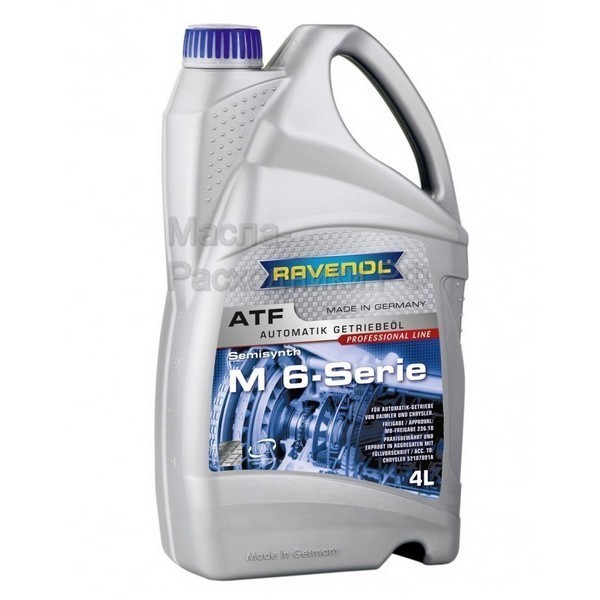 Ravenol ATF M6-Serie (4л) Жидкость трансмиссионная 1212105-004-01-999