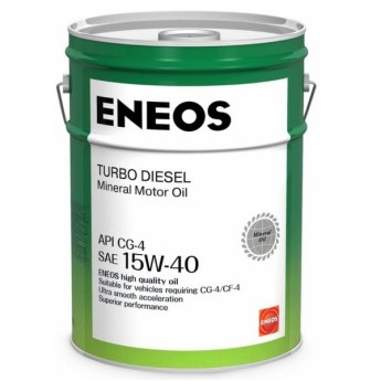 Масло моторное ENEOS Turbo Diesel 15W-40 (20л) oil1429