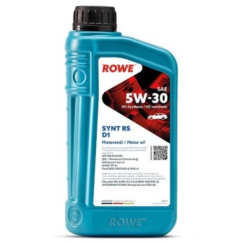 Масло моторное ROWE HIGHTEC SYNT RS D1 SAE 5W-30, SP RC/SN PLUS RC,ILSAC GF-5/-6A, 1л