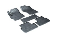 Коврики резиновые с рисунком "Сетка" MITSUBISHI LANCER X 2007- (комплект) SEINTEX 00551