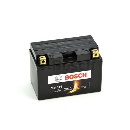 BOSCH Аккумулятор МОТО M6 GEL 12V 11Ah 160A (+/-) 0092M60160