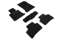 Ворсовые коврики LUX MERCEDES-BENZ GLK-Class X204 2008- (комплект) SEINTEX 85235