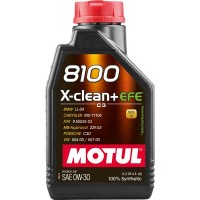 Масло моторное MOTUL 8100 X-clean + EFE 0W-30 (1л) 113091
