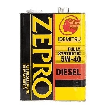 Масло моторное IDEMITSU Zepro Diesel Fully Synthetic CF 5W-40 (4л) + 1л в ПОДАРОК