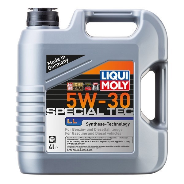 Масло моторное Liqui Moly Special Tec LL 5W-30 (4л) 7654