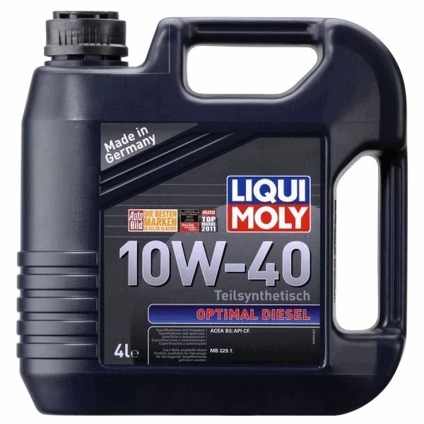 Масло моторное Liqui Moly Optimal Diesel 10W-40 (4л) + Фонарик