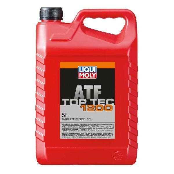 Жидкость для АКПП и гидросистем Liqui Moly Top Tec ATF 1200 (5л) 8040