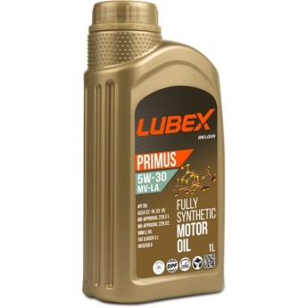Моторное масло LUBEX PRIMUS MV-LA 5W-30 SN C2/C3 (1л) L03413191201