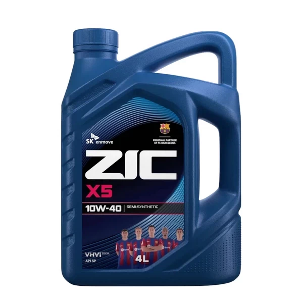 Масло моторное ZIC X5 10W-40 (4л) 162622
