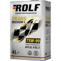 Масло трансмиссионное ROLF Transmission 75W-90 GL-4/5 (4л) 322283