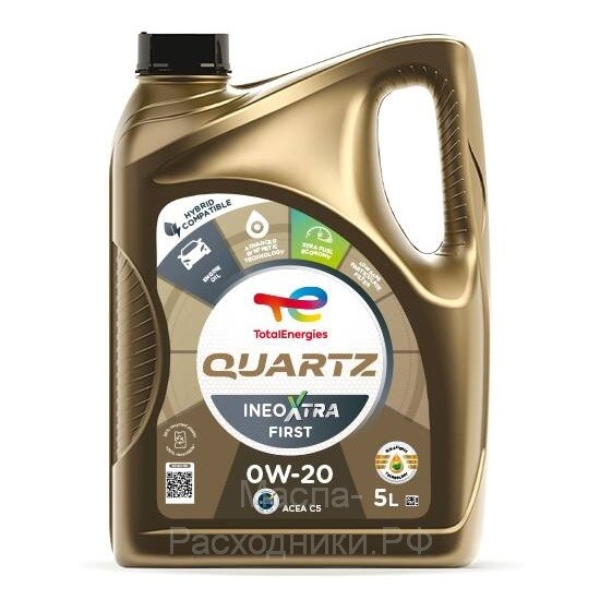 TOTAL QUARTZ INEO XTRA FIRST 0W-20 Масло моторное (5л) купить в ...