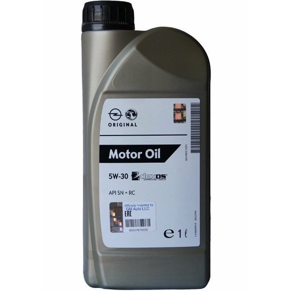 Масло моторное GM DEXOS 1 Gen2 5W-30 SN+RC (1л) (ЕС) 95599919