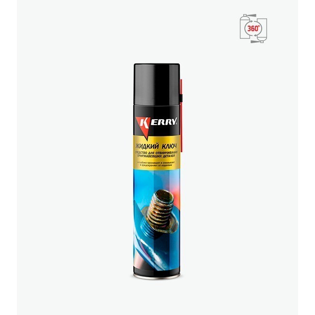 940-4 Kerry Жидкий ключ "Клапан 360" 400мл KR9404