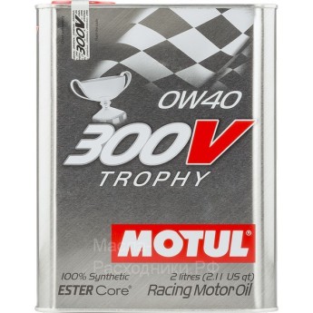 Масло моторное MOTUL 300V Trophy 0W-40 (2л) 104240