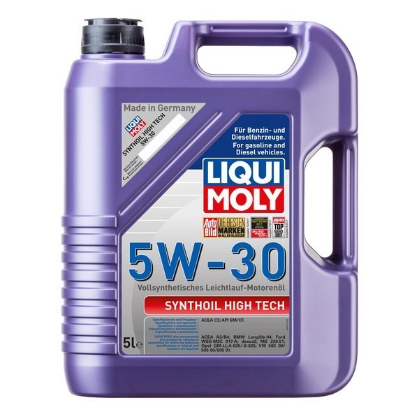 Масло моторное Liqui Moly Synthoil High Tech 5W-30 (5л) 9077