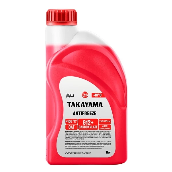 Антифриз TAKAYAMA G12+ red -40 (1кг) 106174