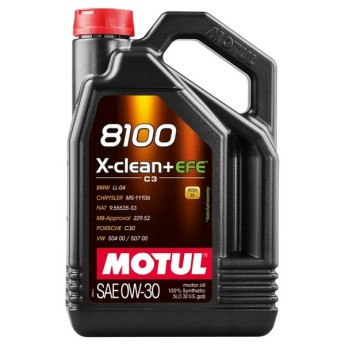 Масло моторное MOTUL 8100 X-clean + EFE 0W-30 (5л) 111678